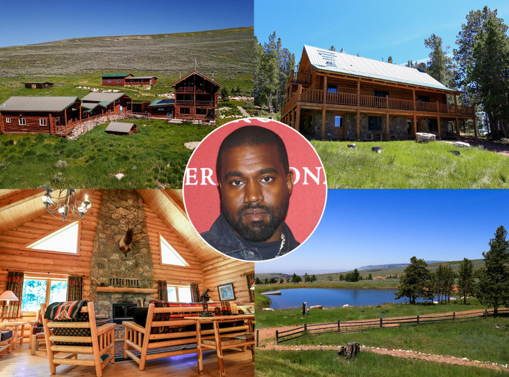 Go Inside Kanye West S New 14 Million Wyoming Ranch E Online Au